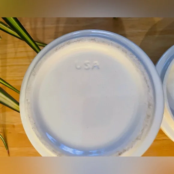 Trinket dish with lid, mark USA no marks, chips or scratches - Picture 7 of 10